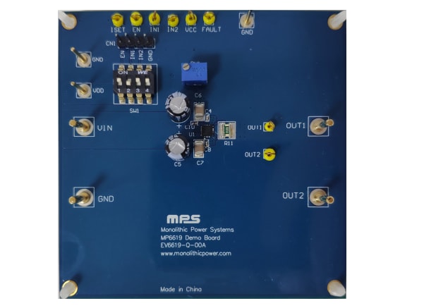 Monolithic Power Systems (MPS) EV6619-Q-00A Evaluation Board